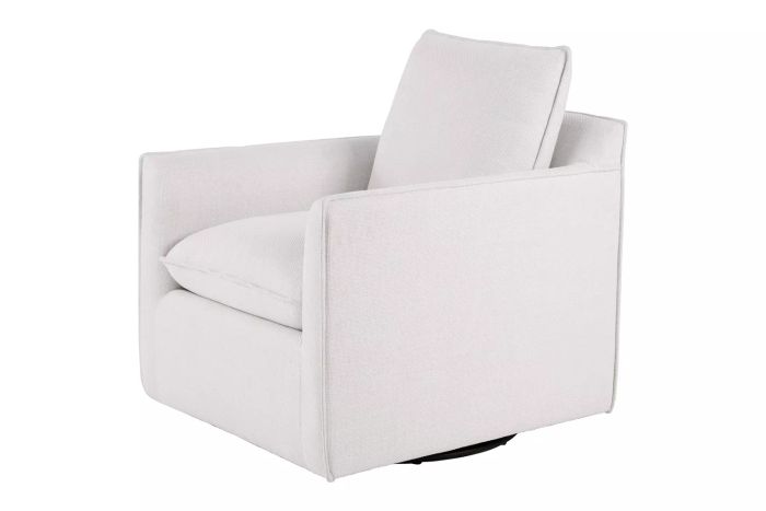 My Texas House Briar Accent Chair in Cream Linen