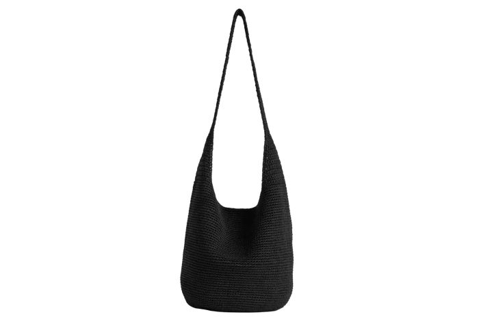 Quince Handcrafted Crochet Hobo Shoulder Purse