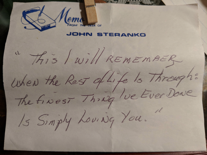 the note