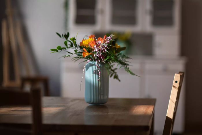flowers in vase