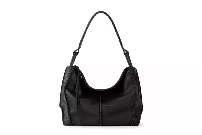 Los Feliz Leather Medium Hobo Bag