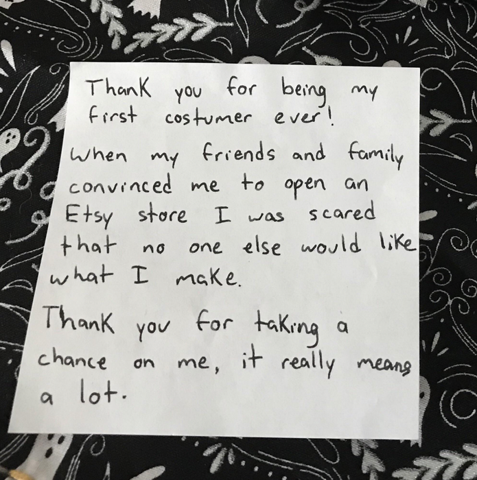 the note