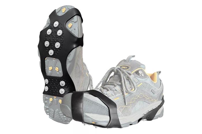 Ice Snow Grips: 10 Nail Spikes, Stretchable Snow