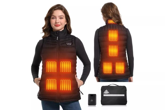 Judrt Lightweight Heated Vest With Battery Pack