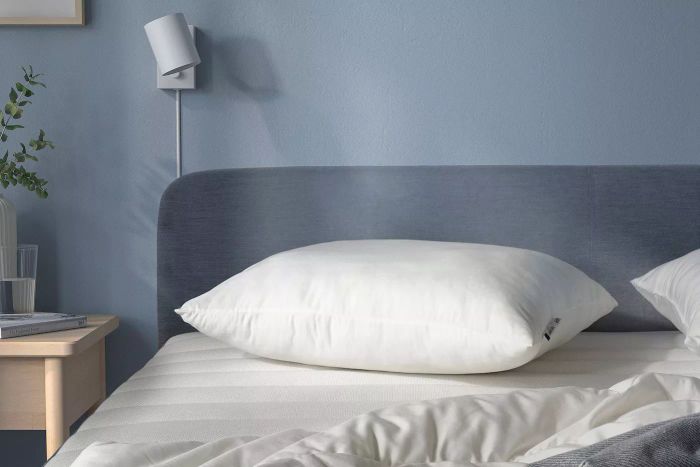 Cushion on the bed