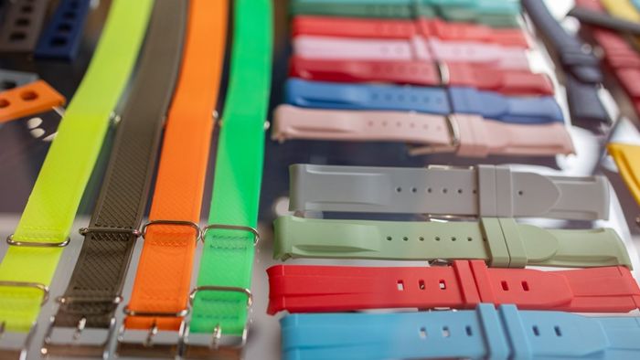 Vibrantly Colored Watch Bands