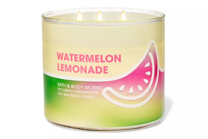 Bath & Body Works' Watermelon Lemonade 3-Wick Candle