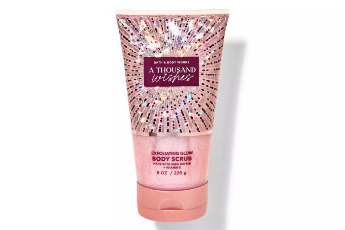 Exfoliating Glow Body Scrub with A Thousand Wishes from Bath & Body Works