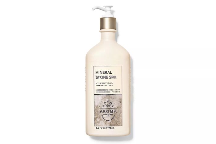 Bath & Body Works Mineral Stone Spa Moisturizing Body Lotion