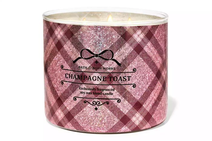 Bath & Body Works Champagne Toast 3-Wick Candle