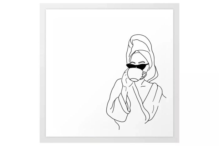 Self Care Art Print by Chloe Fink