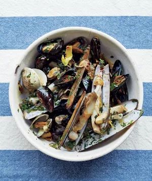 Mussels and Clams with Chili-Lemon Oil