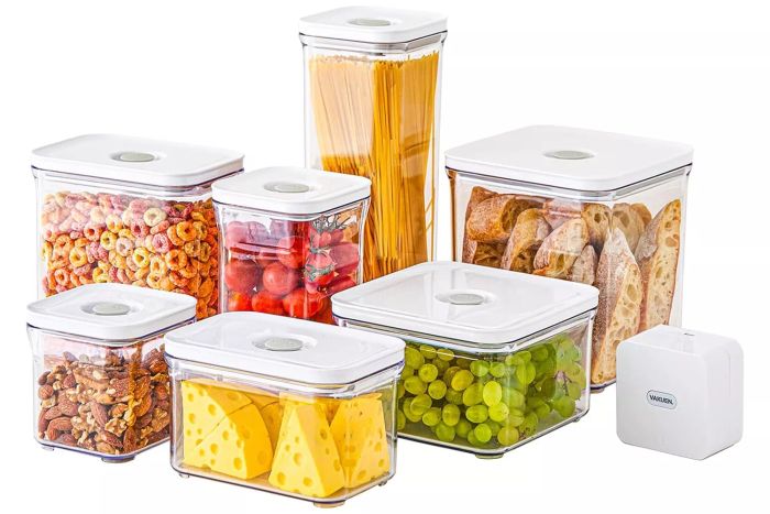 Vakuen Premium Airtight Food Storage Containers Mega 8-Piece Set