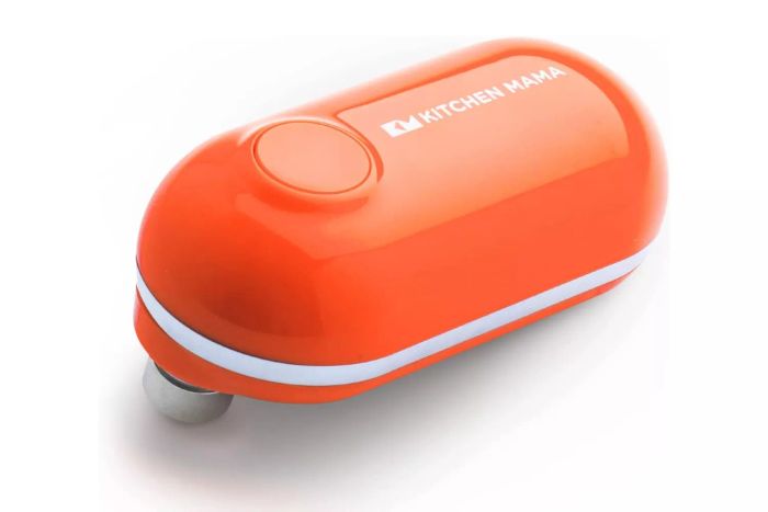 Kitchen Mama Mini Electric Can Opener Smooth Edge
