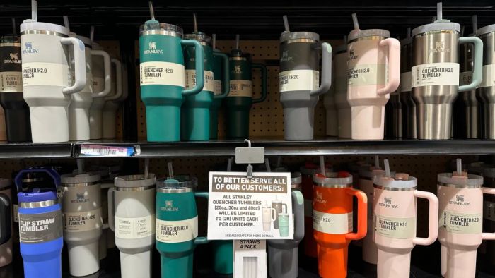 Stanley's insulated tumblers
