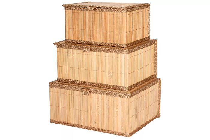 Amazon Bamboo Decorative Storage Boxes