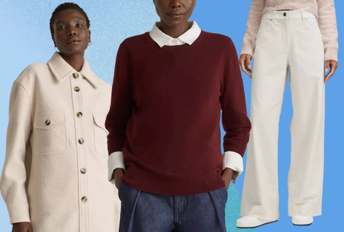 A roundup of the finest wrinkle-free outfits to wear during your travels next year
