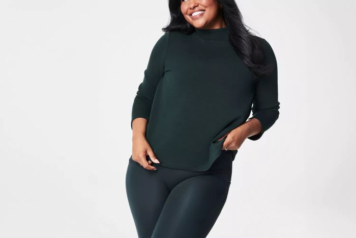 Spanx Air Essentials Mock Neck Top