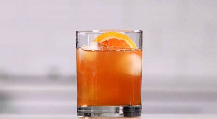 Amaretto Sour Cocktail