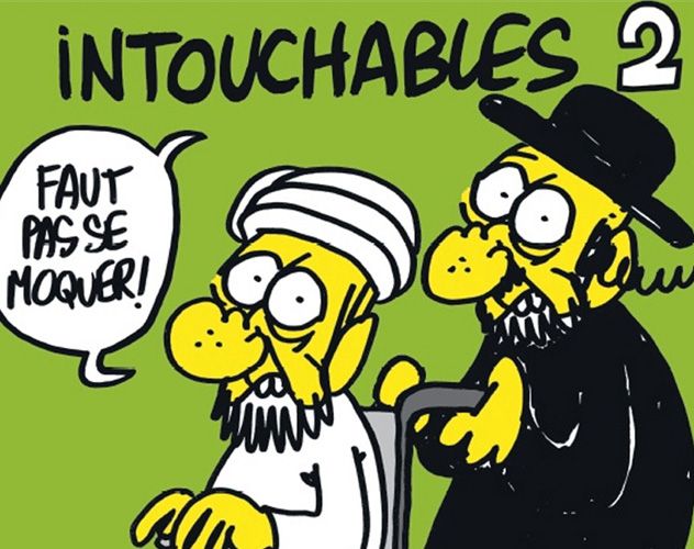 9- Intouchables Charlie Hebdo