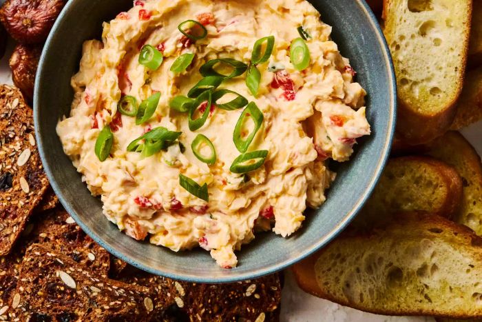 Southern-style pimiento cheese spread