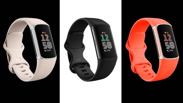 The Fitbit Charge 6 is available in three stylish shades: porcelain, obsidian, and coral.