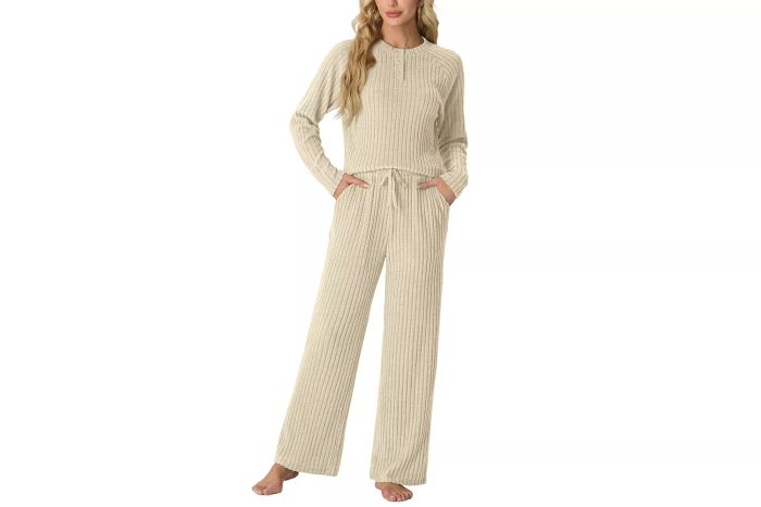 cozy pajama set
