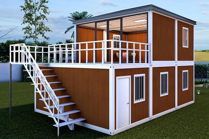 Amazon High-End Two-Storey Tiny Homes