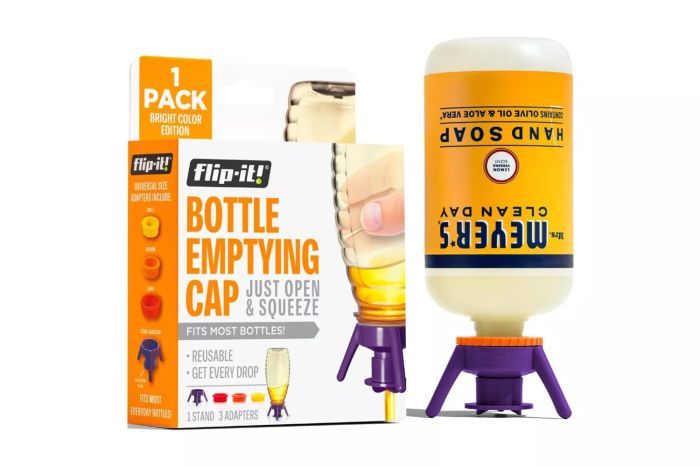 Single-Pack Bottle Emptying Tool