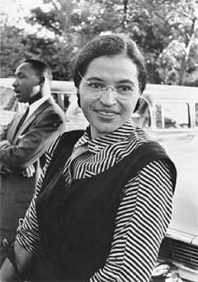 The image of Rosa Parks captures her pivotal role in the civil rights movement. On December 1, 1955, in Montgomery, Alabama, she famously refused to give up her seat on a segregated bus. Parks, a black seamstress, had spent a long day at work when she was told to move to the back of the bus for white passengers. Her refusal led to her arrest, but she would later say that her decision was not based on being tired physically, but rather 