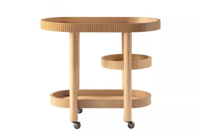 Beautiful Drew Bar Cart