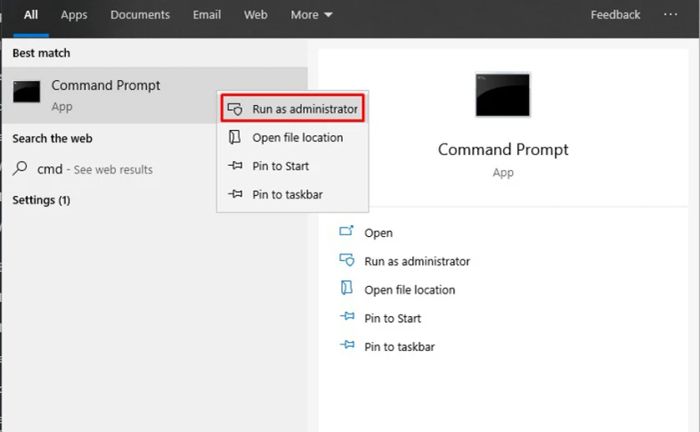 Đặt lại TCP/IP Flush DNS để sửa lỗi this site can’t be reached
