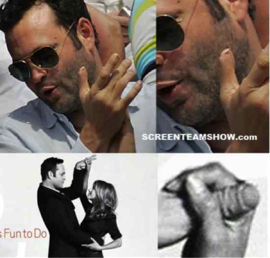 Vince Vaughn, at the age of seventeen, lost the tip of his right thumb in a car accident. Rather than being bothered by this physical imperfection, Vaughn is known for his laid-back attitude towards it and has humorously remarked that his thumb now resembles a penis with a fingernail.