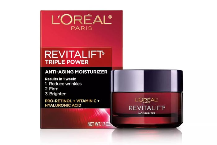 L'Oreal Paris Revitalift Triple Power Anti-Aging Face Moisturizer