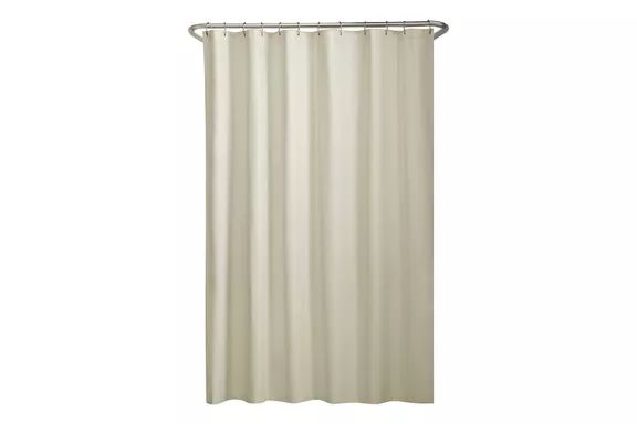 Amazon Maytex Water-Repellent Fabric Shower Curtain Liner