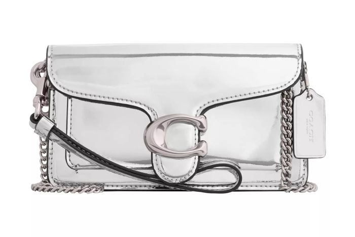 Coach Women's Metallic Tabby Wristlet