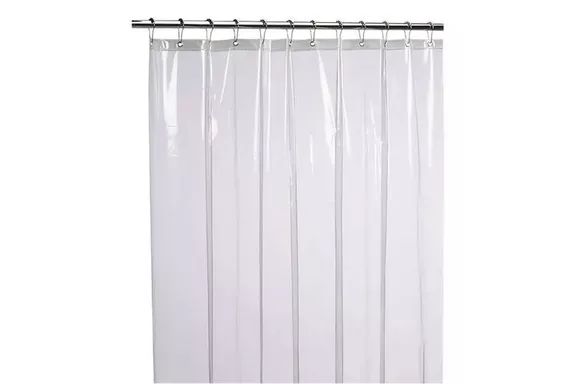 Kate Aurora Hotel Heavy Duty 10 Gauge Vinyl Shower Curtain Liner