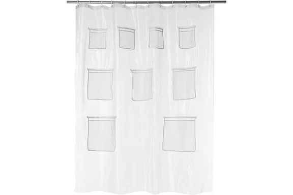 Amazon Basics 8-Gauge PEVA Shower Curtain Liner