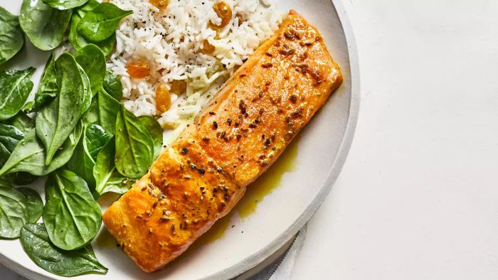 Roasted Spiced Salmon Recipe