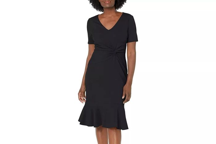 Amazon London Times Women's V-Neck Dress