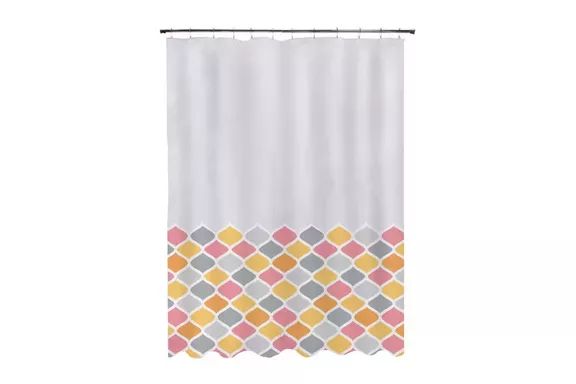 Kenney Decorative Printed PEVA Shower Curtain Liner