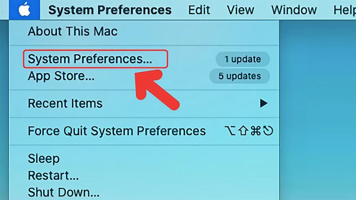 Hướng dẫn thay đổi tài khoản iCloud trên macOS bước 1