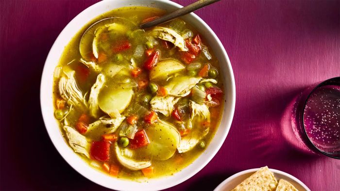 Peruvian-Style Chicken Soup Recipe