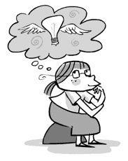 Girl Thinking