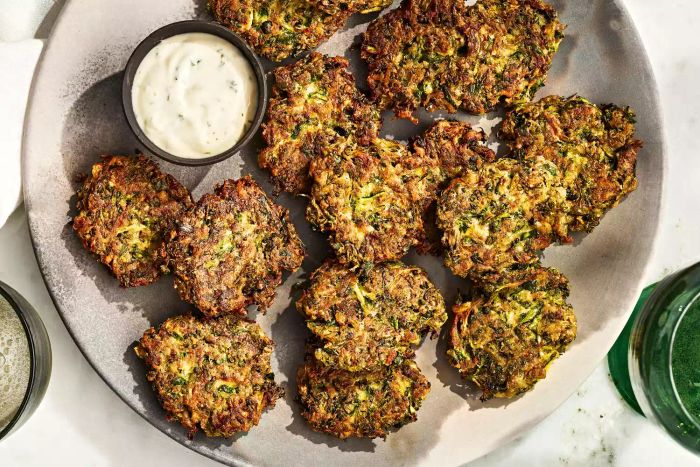 Veggie Patties - Zucchini and Squash recipes for summer