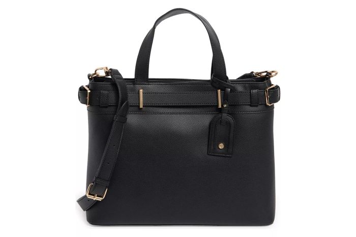 Belted Satchel by Anne Klein