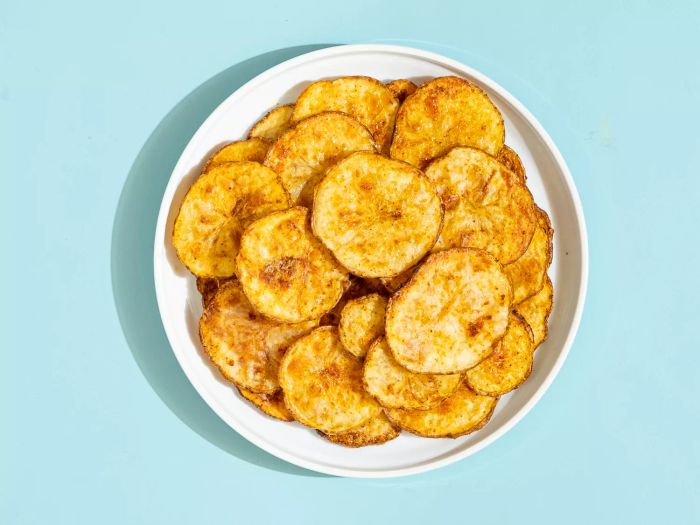 homemade potato chips