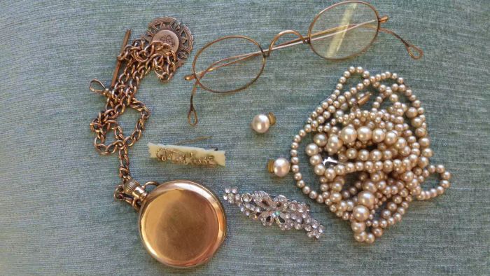 a collection of family heirlooms