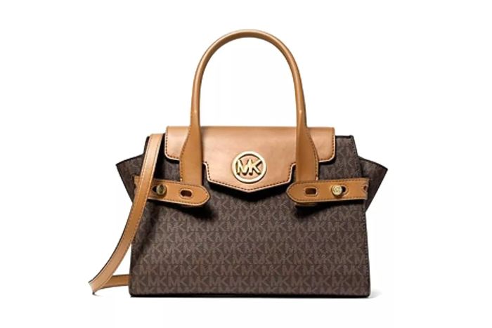 Michael Kors Carmen Colorblock Medium Flap Satchel