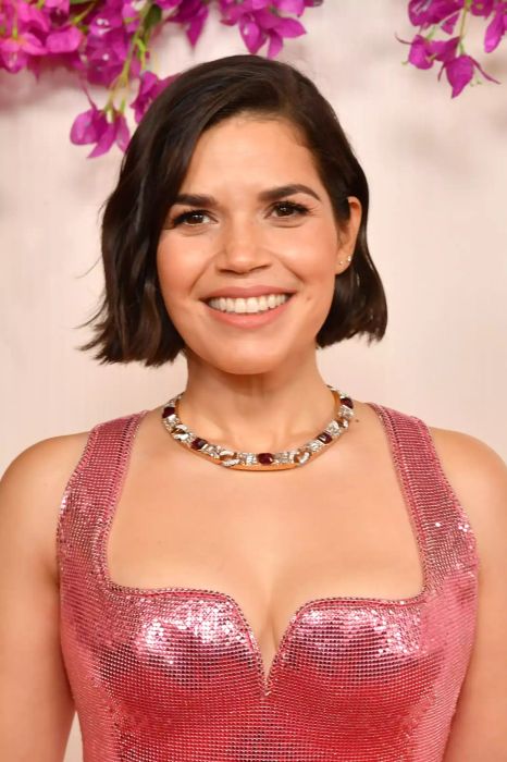 America Ferrera sporting a trendy boy bob